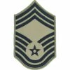 Best Pirce 🧨 Exchange Select Air Force Rank CMSgt E-9 Subdued Small (ABU) 👏