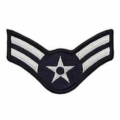 Budget 🥰 Exchange Select Air Force Rank A1C E-3 Blue Chevron Large ⭐