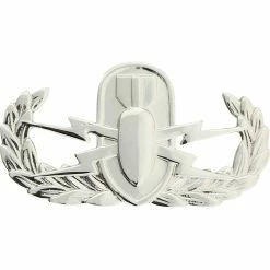 Cheap ⭐ Other Brands Air Force Basic Explosive Ordnance Disposal Badge, Mirror Finish, Regular Size 😉