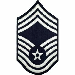 Brand new 😀 Exchange Select Air Force CMSgt, Chevron Sew-On, Large 😉