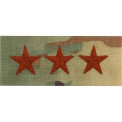 Hot Sale 🔔 Ira Green, Inc Air Force Officer Lieutenant General Pt-Pt 1 In. Sew-on O-9 (OCP) 🤩