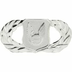 Hot Sale ❤️ Ira Green, Inc Air Force Basic Operations Support Badge, Mirror Finish, Medium Size ❤️