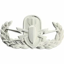 Best Sale 🔥 Other Brands Air Force Master Explosive Ordnance Disposal Badge, Mirror Finish, Regular Size 🛒