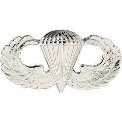 Promo 🧨 Ira Green, Inc Air Force Basic Parachutist Badge, Mirror Finish, Medium Size 🔔