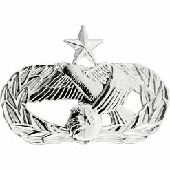 Promo 🎁 Ira Green, Inc Air Force Senior Transportation Badge, Mirror Finish, Pin-On, Mid-Size 🧨