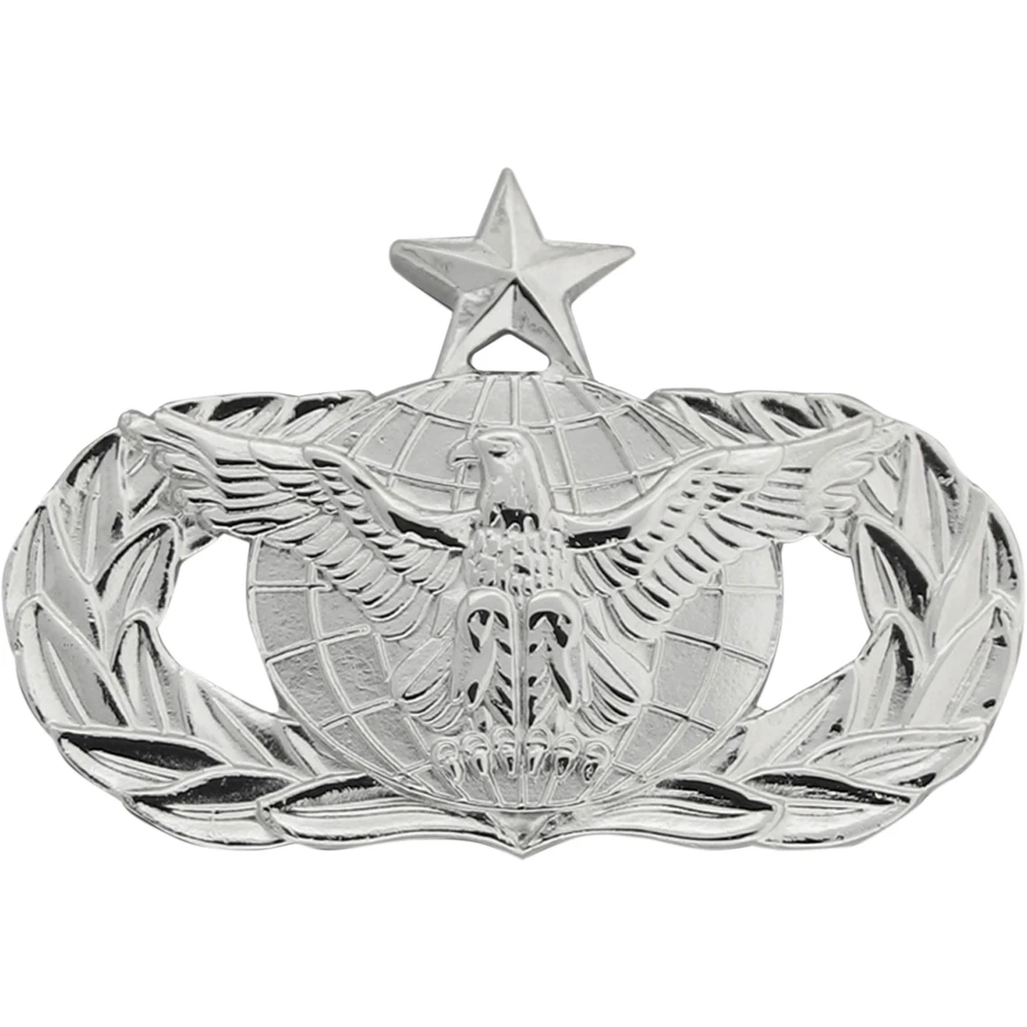 Promo π₯ Ira Green, Inc Air Force Senior Force Protection Badge, Mirror Finish, Pin-On, Mid-Size π₯ 3 Promo π₯ Ira Green, Inc Air Force Senior Force Protection Badge, Mirror Finish, Pin-On, Mid-Size π₯