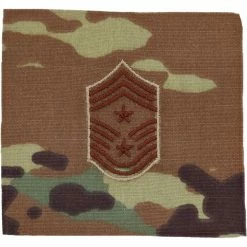 Buy 💯 Ira Green, Inc Air Force Command Chief Master Sergeant (CCM) E-9 Rank Sew-On Large (OCP) 🤩