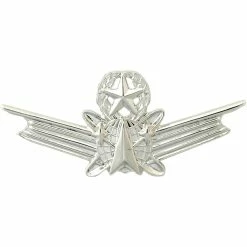 Coupon ❤️ Ira Green, Inc Air Force Master Space Command Badge, Mirror Finish, Medium Size 💯