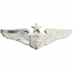 Discount ✔️ Other Brands Air Force Senior Enlisted Aircrew Badge, Mirror Finish, Regular Size 👍