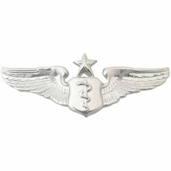 Best Pirce ✨ Ira Green, Inc Air Force Senior Flight Surgeon Badge, Mirror Finish, Miniature Size 💯