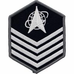 Hot Sale 🔥 Ira Green, Inc Space Force Chev (Enlisted) TSGT (E-6) Full Color Sew On, Small 🧨