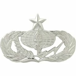 New 🧨 Other Brands Air Force Senior Services Badge, Mirror Finish, Regular Size 🔥