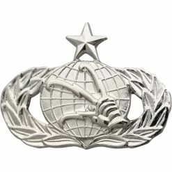 Best deal 🔔 Other Brands Air Force Senior Communications Badge, Mirror Finish, Regular Size 💯