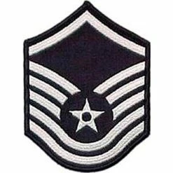 Discount 💯 Other Brands Air Force MSgt Blue Chevron Small Rank 😉