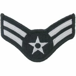 Outlet 😍 Ira Green, Inc Air Force Rank Airman First Class (A1C) E-3 Blue Chevron Small ❤️