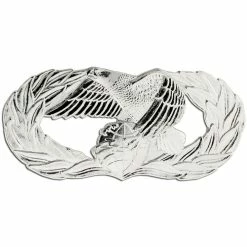 New 🛒 Other Brands Air Force MST LOG READI Badge, Mirror Finish ❤️